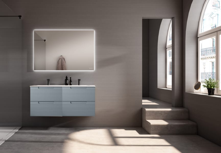 Conjunto mueble de baño Kyoto japandi Viso principal 1