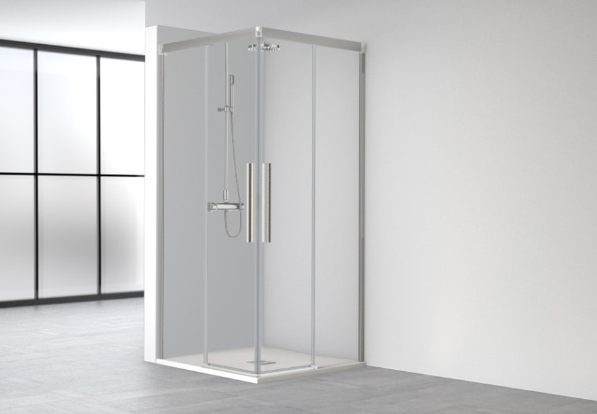 Mampara de Ducha Wind (WI-220) Profiltek opción 3