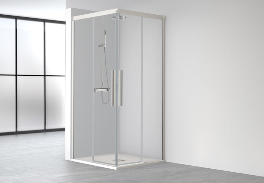 Mampara de Ducha Wind (WI-220) Profiltek opción 2