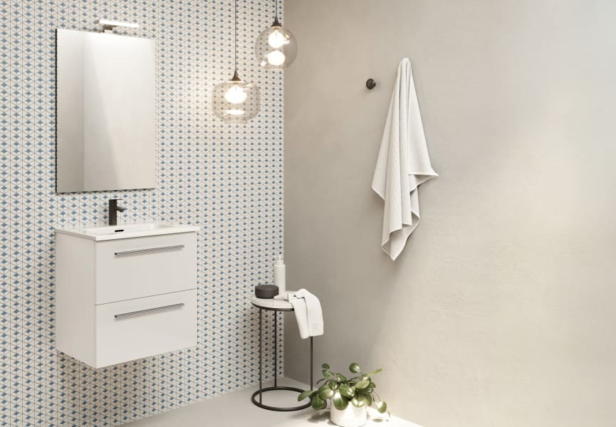 Conjunto completo mueble de baño fondo reducido 35 cm Street Royo principal 2