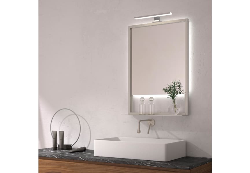 Espejo de baño con luz LED Margarita Eurobath principal 2