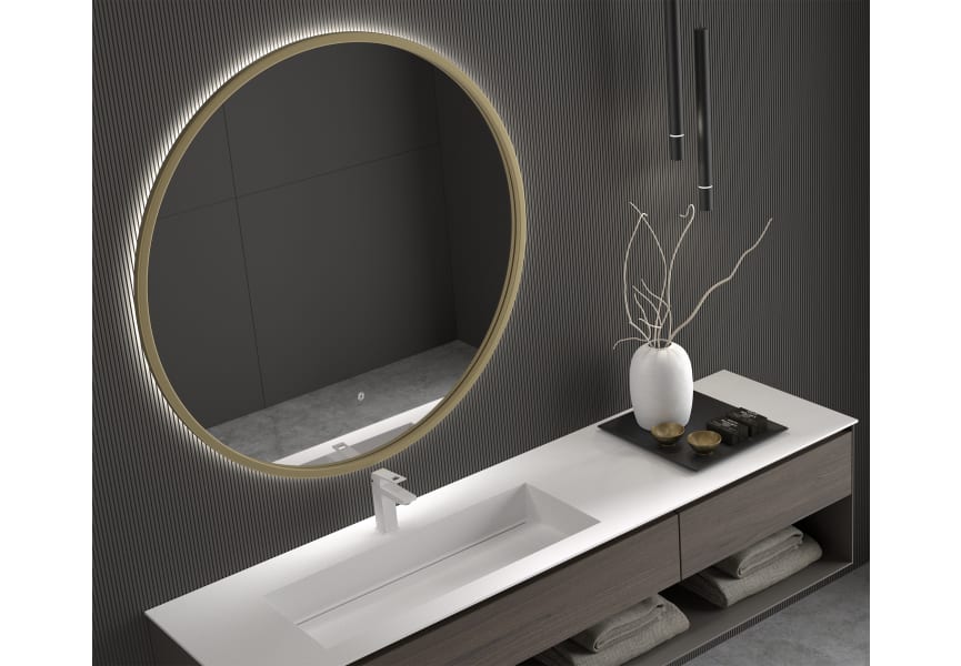 Espejo de baño con luz LED Vanuatu de Eurobath principal 1