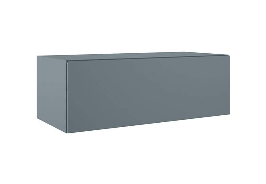 Mueble de baño con encimera de madera 10 cm de altura en color Valenti  con cajonera Nomad Visobath detalle 15