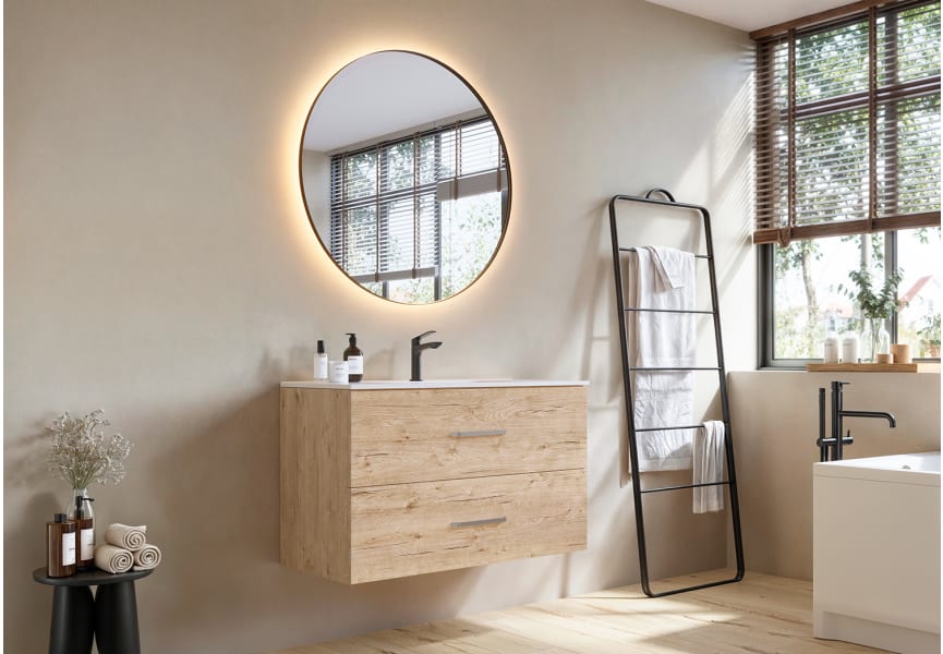 Conjunto completo de mueble de baño Atlas Bruntec principal 1