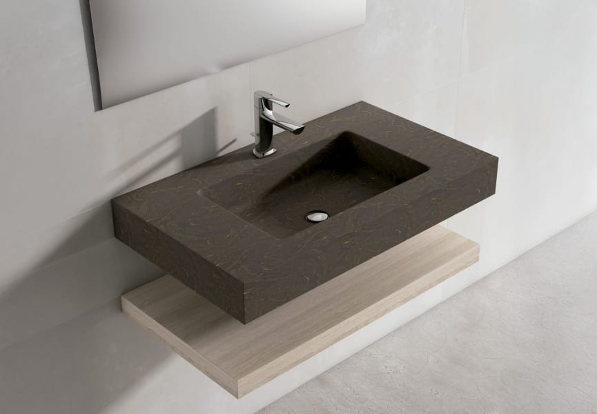 Lavabo suspendido Piedra Viso ambiente 3
