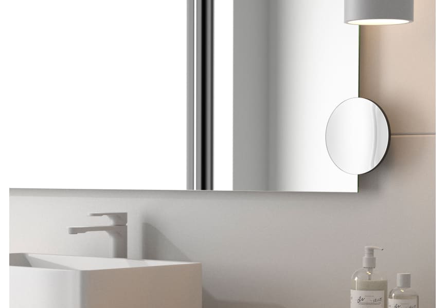 Espejo aumento LED para baño 