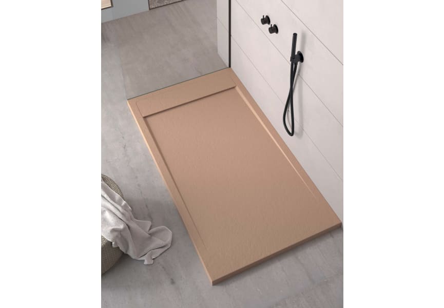 Plato de ducha de resina Canto Doccia ambiente 11