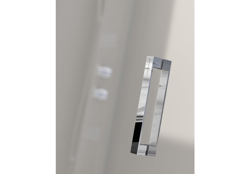 Mampara de ducha Glasé (GS102+GS103) Kassandra detalle 12
