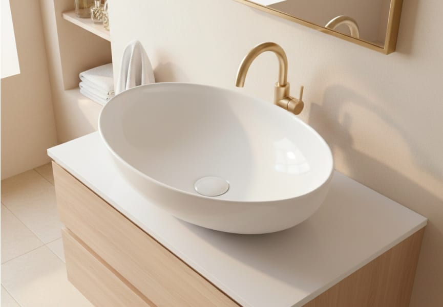 Lavabo sobre encimera Level Bruntec principal 0