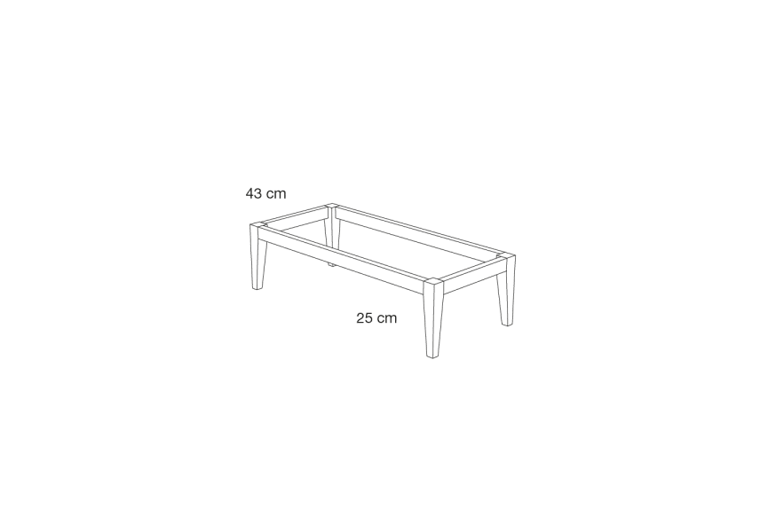 Mueble de baño con encimera de madera hidrófuga Novus Avila Dos croquis 6