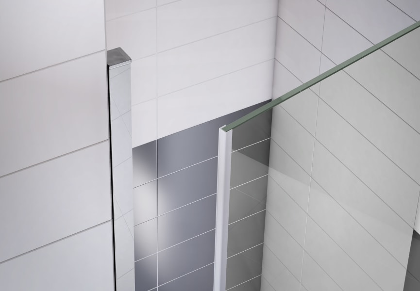 Mampara de ducha Caspio Bruntec detalle 1