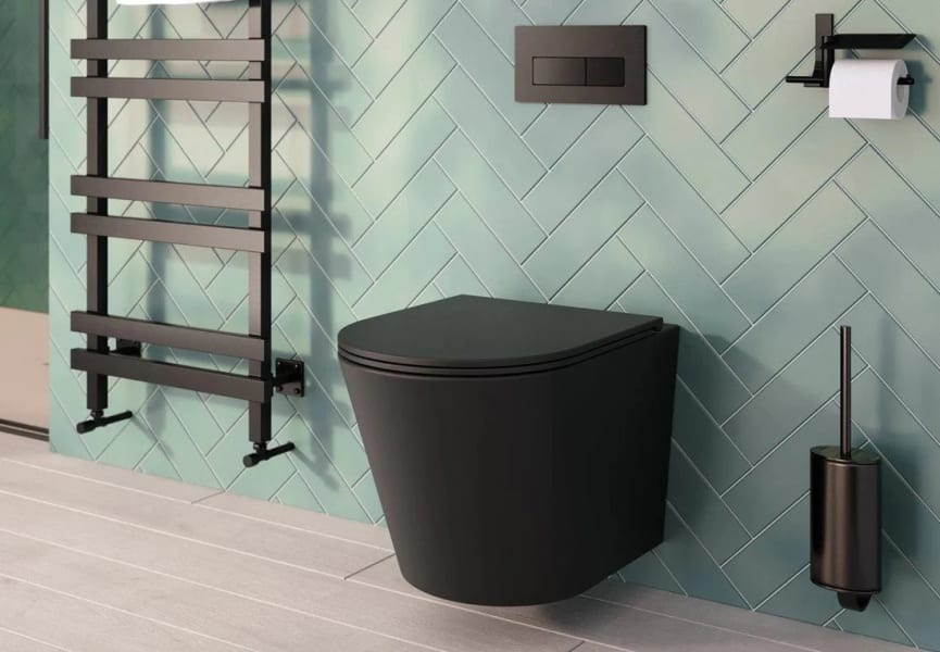 Pack inodoro + cisterna empotrada + pulsador Venecia Fossil Natura ambiente 9