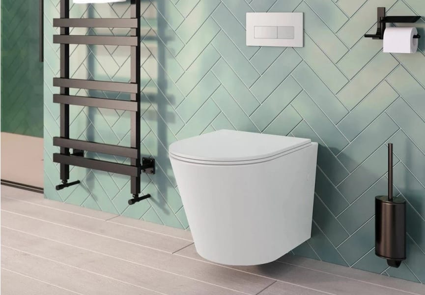 Pack inodoro + cisterna empotrada + pulsador Venecia Fossil Natura ambiente 7