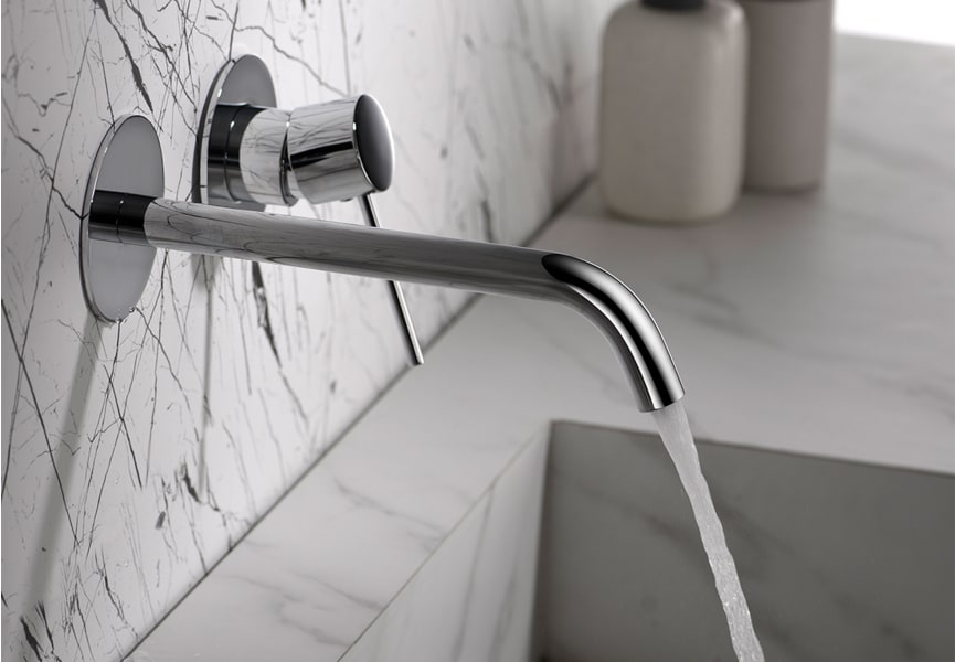 Pack grifo de lavabo empotrado Imex Milos + Válvula click-clack ambiente 7