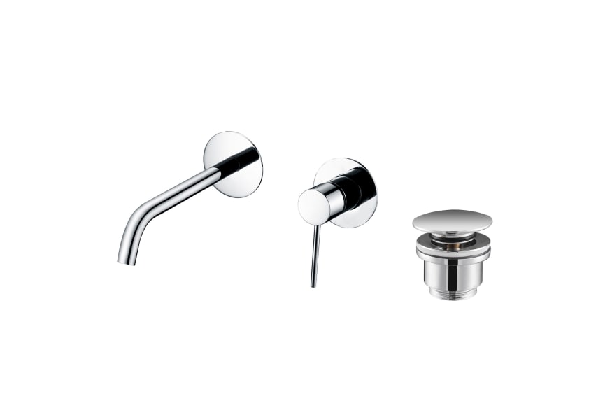 Pack grifo de lavabo empotrado Imex Milos + Válvula click-clack principal 0