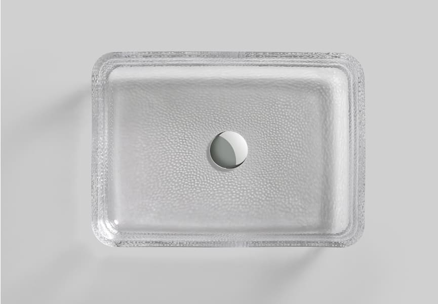 Lavabo sobre encimera Vitra Bruntec detalle 2