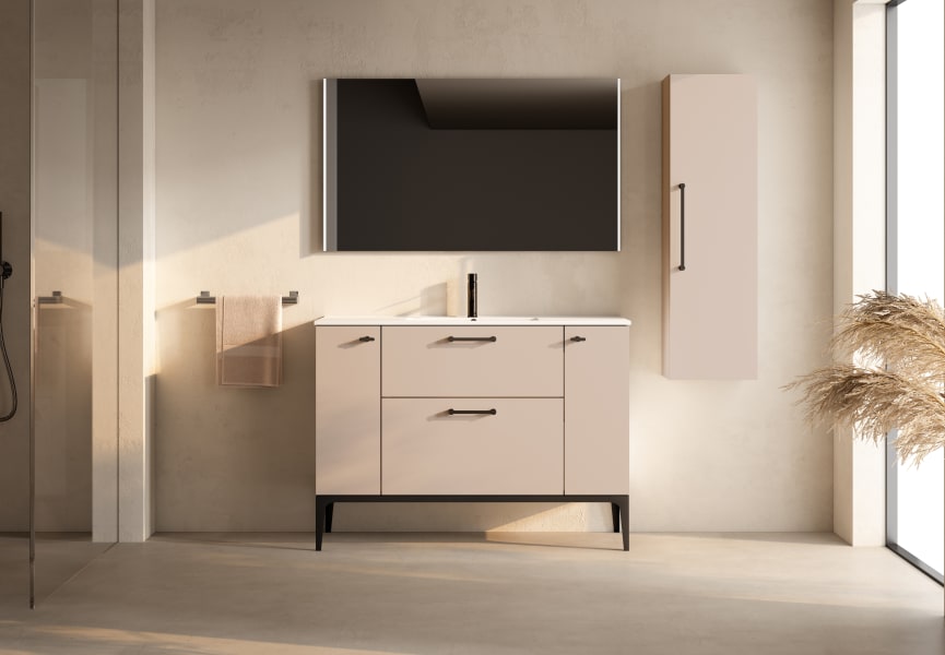 Conjunto mueble de baño con banquillo Verso VisoBath principal 5