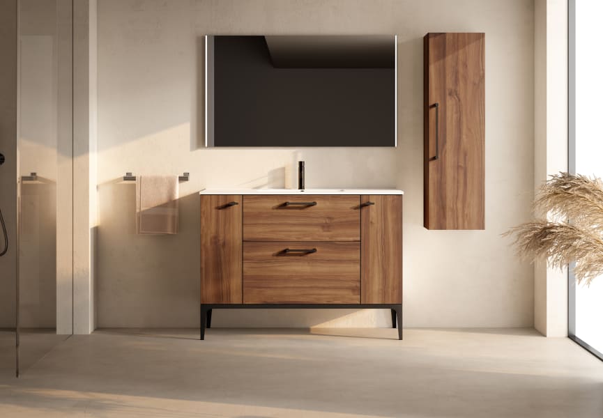 Conjunto mueble de baño con banquillo Verso VisoBath principal 4