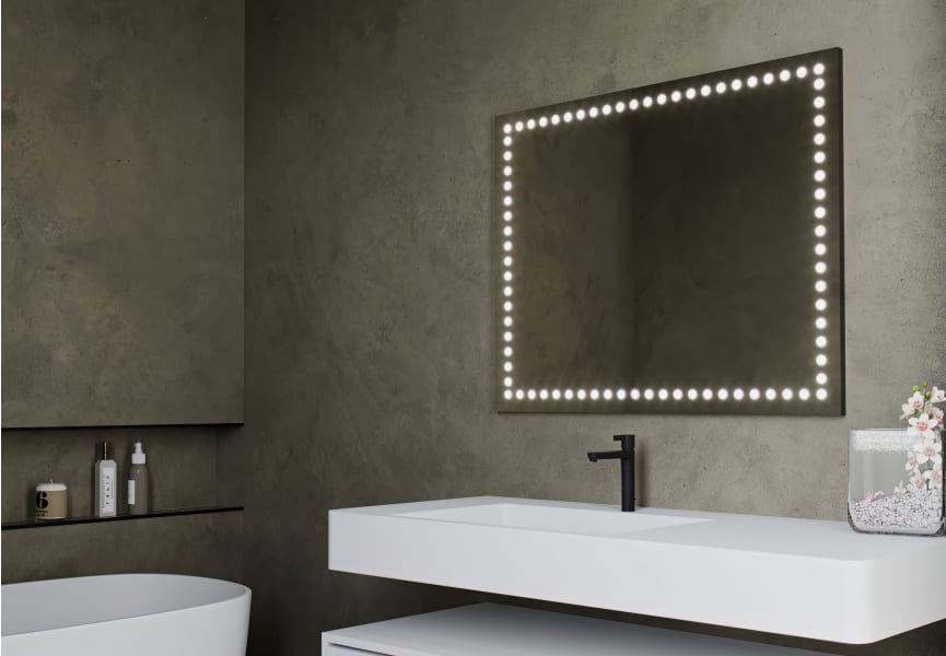 Espejo de baño con luz LED Cindy Bruntec principal 0