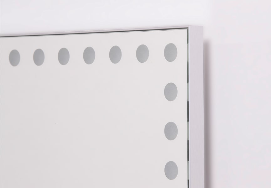 Espejo de baño con luz LED Cindy Bruntec detalle 1