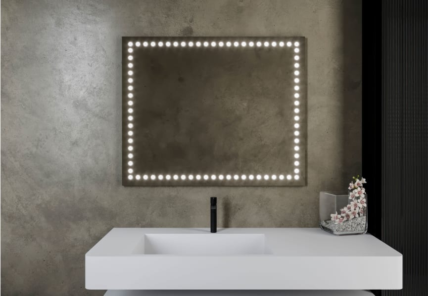 Espejo de baño con luz LED Cindy Bruntec ambiente 6