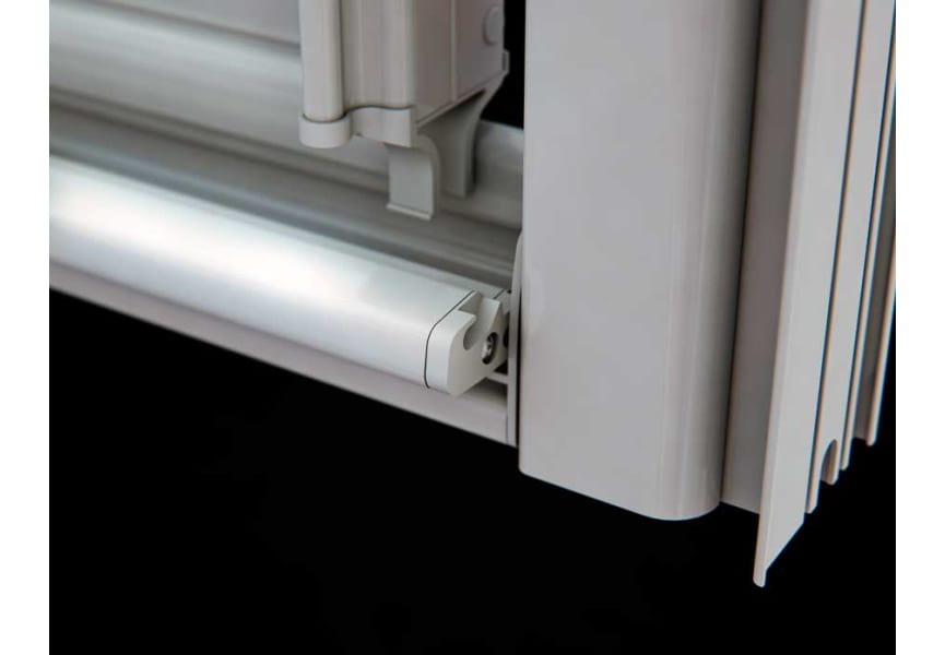 Mampara de bañera Dublín Bruntec detalle 2
