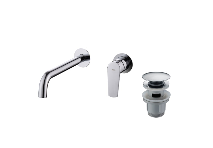 Pack grifo de lavabo empotrado Imex Bélgica + Válvula click-clack principal 0