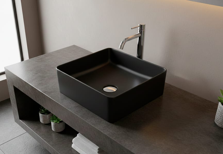 Lavabo sobre encimera Venecia mate Bruntec principal 0