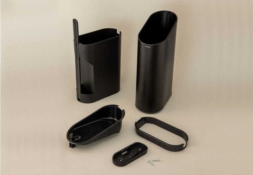 Papelera de baño Flat Cosmic detalle 7