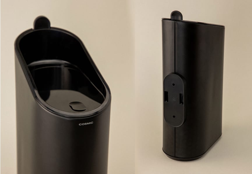 Papelera de baño Flat Cosmic detalle 9