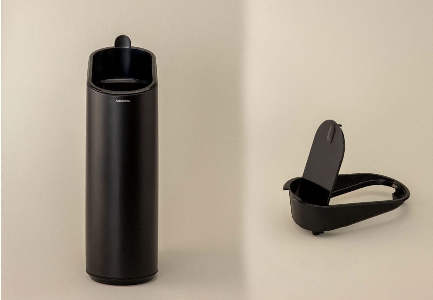 Papelera de baño Flat Cosmic detalle 8