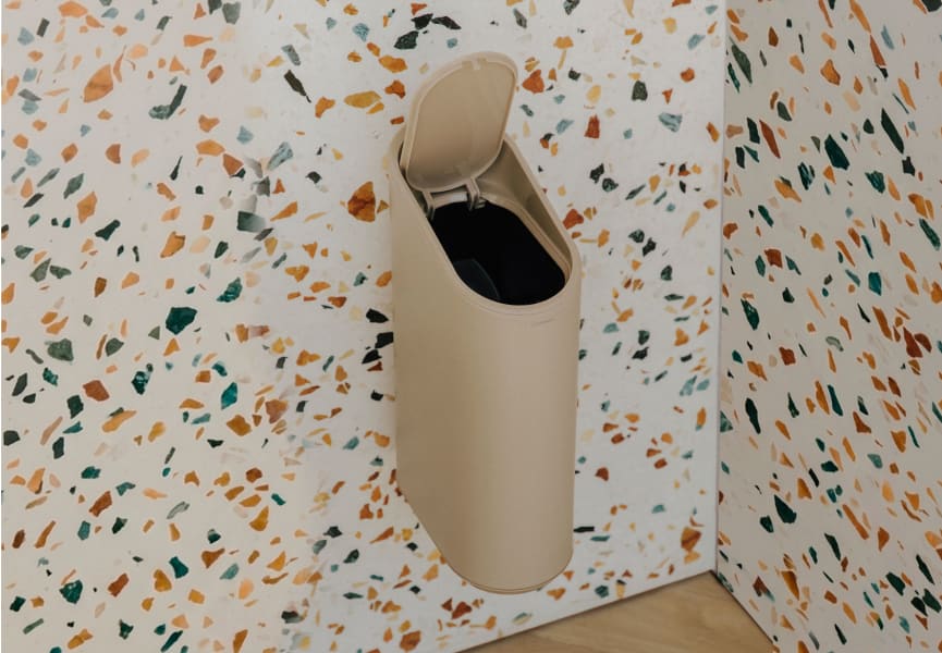 Papelera de baño Flat Cosmic detalle 4