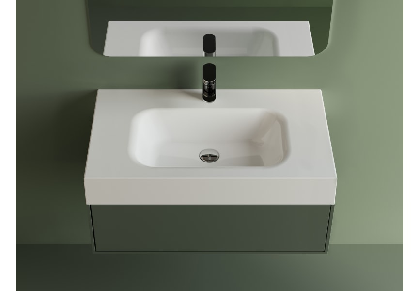 Lavabo suspendido Hebe Bruntec ambiente 1