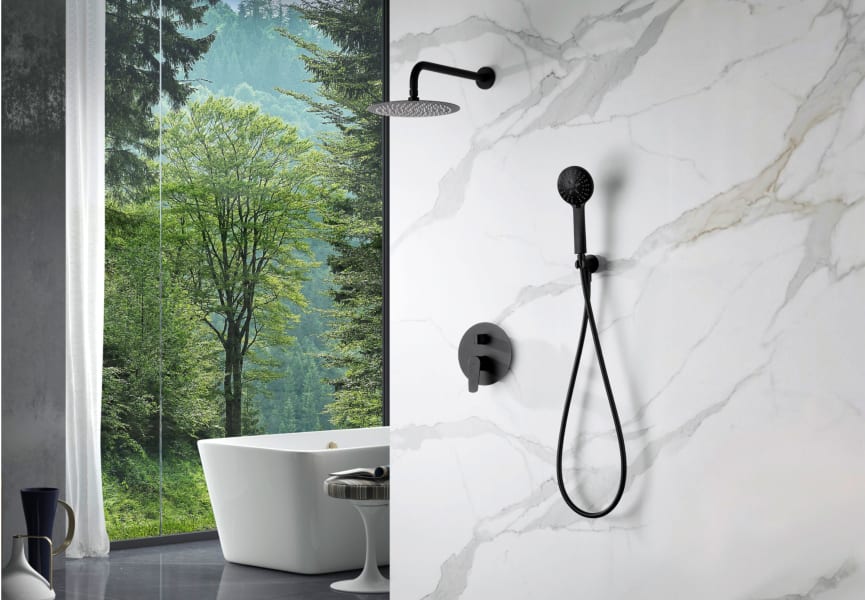 Conjunto de ducha empotrado Bélgica Imex detalle 3