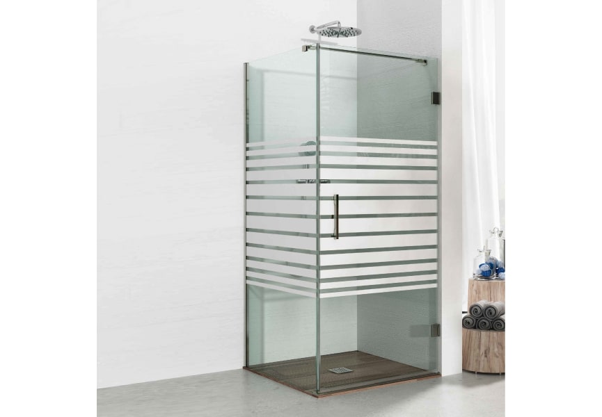 Mampara de ducha Seychelles Glassinox principal 0