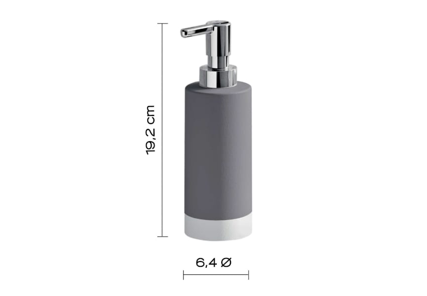 Conjunto de accesorios de baño New Mizar Gedy croquis 5