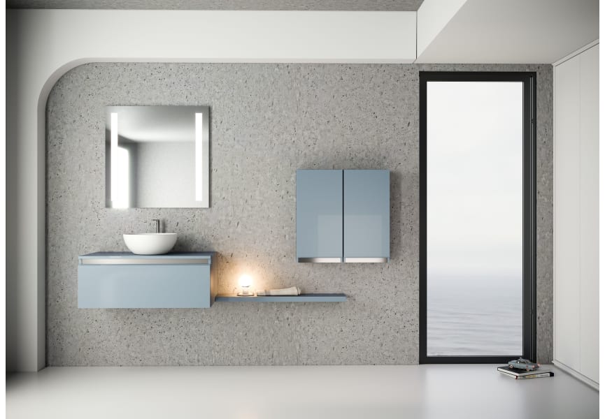 MUEBLE DE BAÑO AUXILIAR COLUMNA DE PIE AQUA.CAMPOARAS