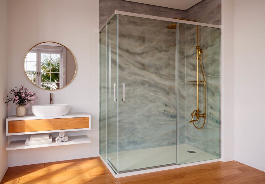 Mampara de ducha  Elara Bruntec principal 0