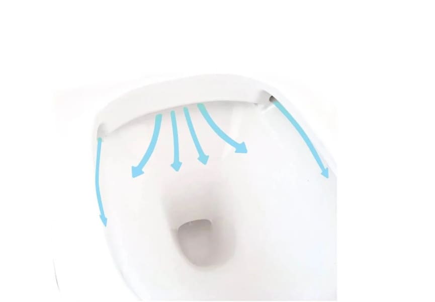 Inodoro compacto Venecia Fossil Natura detalle 2