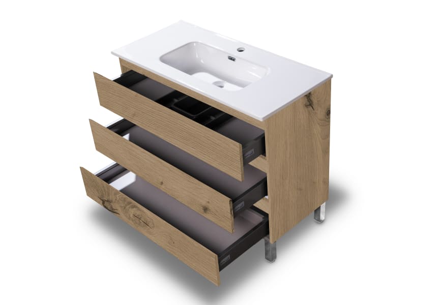 Mueble de baño lacado Vilma Bruntec detalle 12