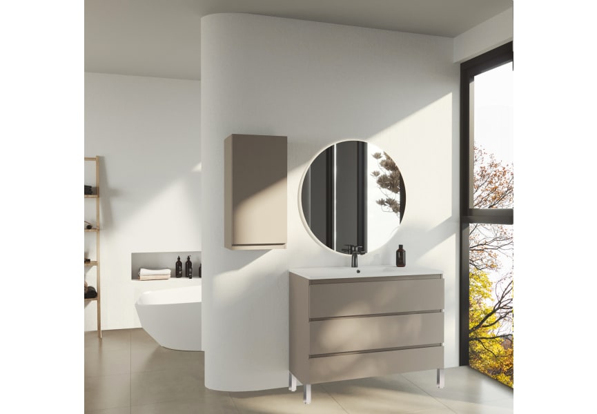 Mueble de baño lacado Vilma Bruntec principal 2