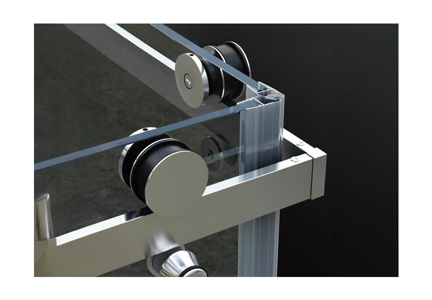 Mampara de ducha Plasencia Bruntec detalle 4