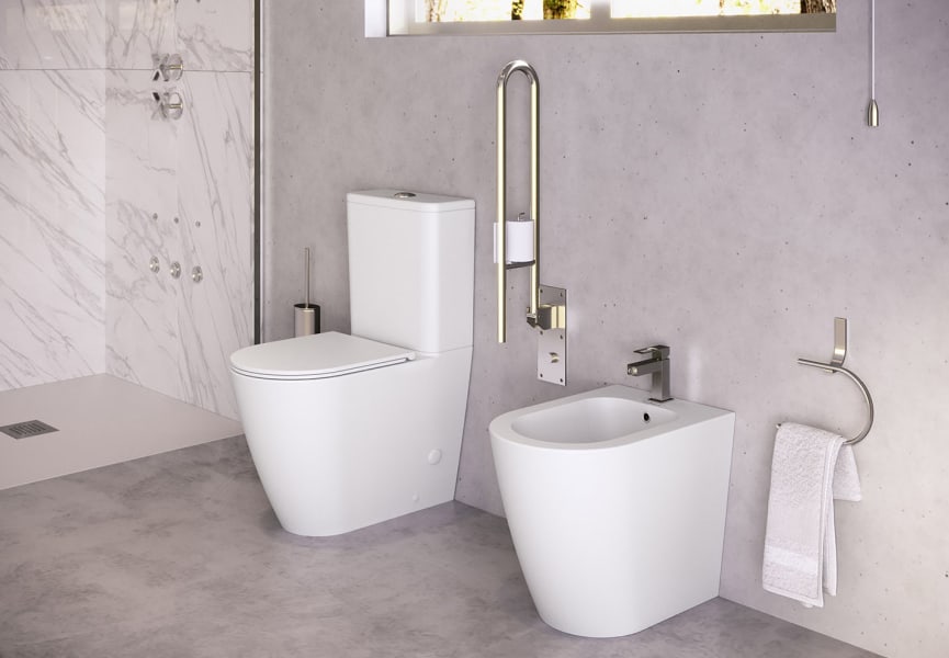 Inodoro compacto Nápoles Fossil Natura ambiente 3