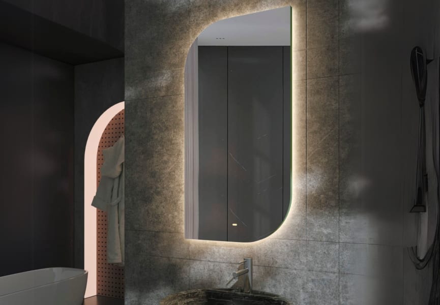 Espejo de baño con luz LED Cardiff Ledimex principal 0