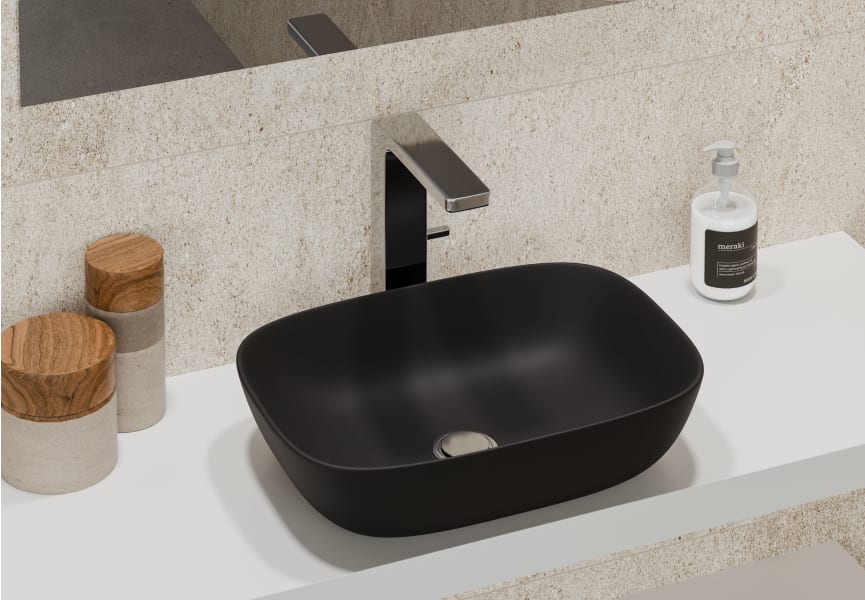 Lavabo sobre encimera Horus Art and Bath ambiente 3