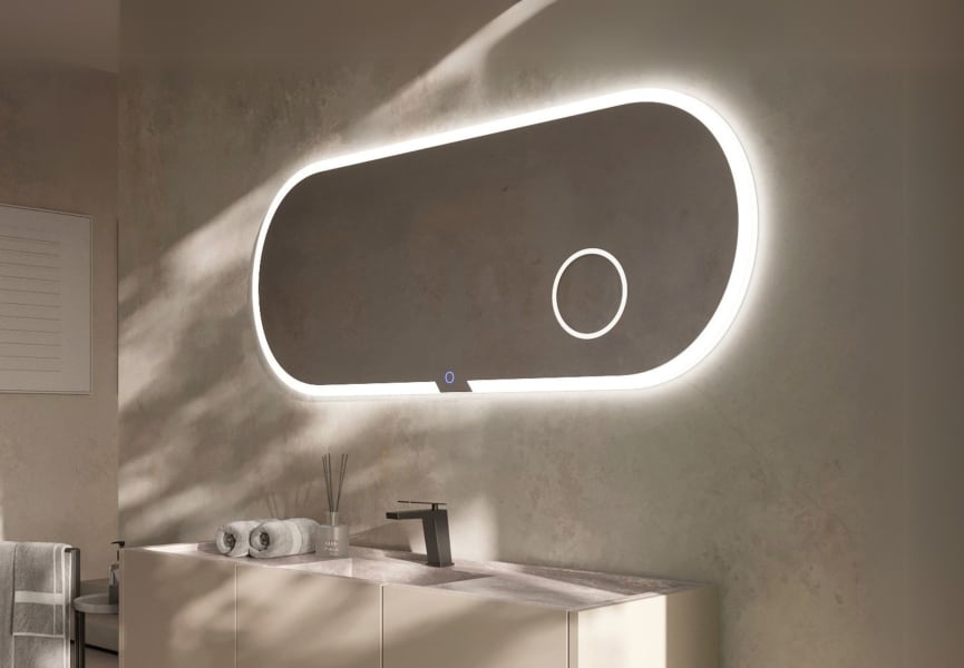 Espejo de baño con luz LED Indiana Ledimex principal 0