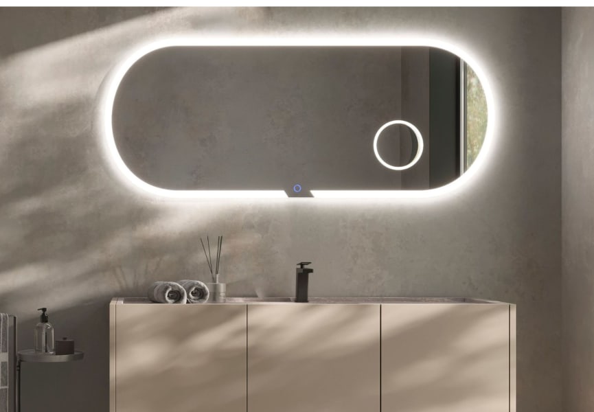 Espejo de baño con luz LED Indiana Ledimex principal 1