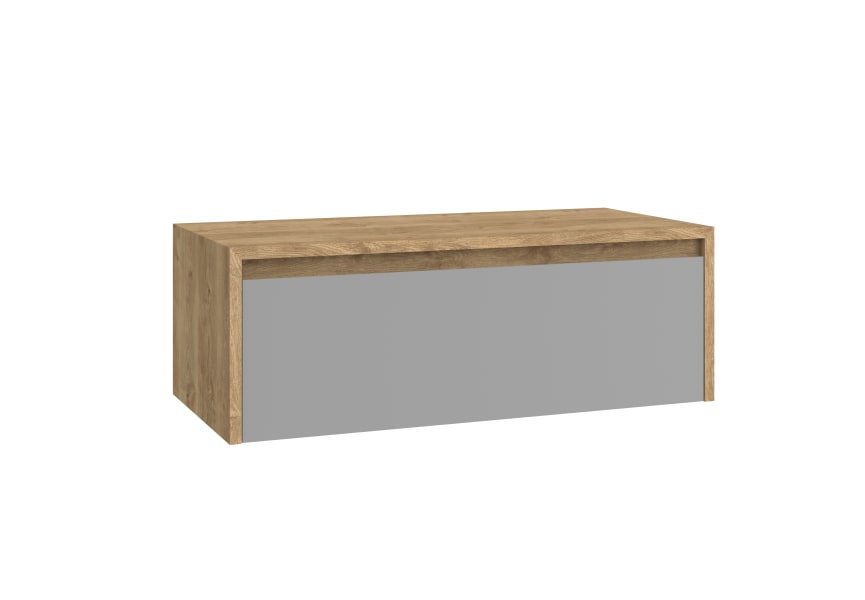 Mueble de baño Lambda con encimera de madera Coycama principal 12