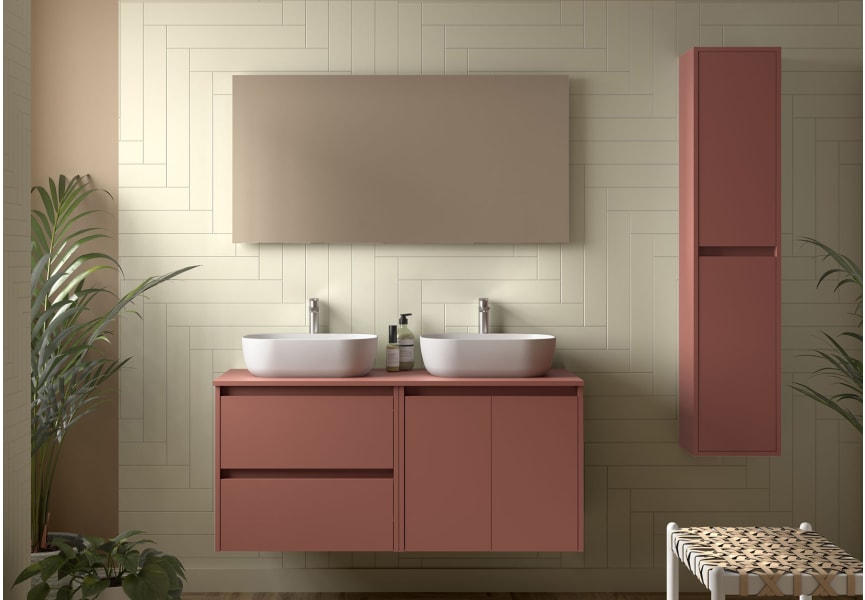 Mueble de baño con encimera de madera Noja Salgar principal 7