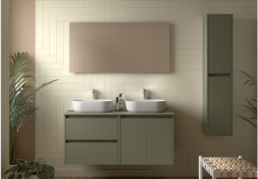 Mueble de baño con encimera de madera Noja Salgar principal 6